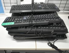 10 x Various computer keyboards