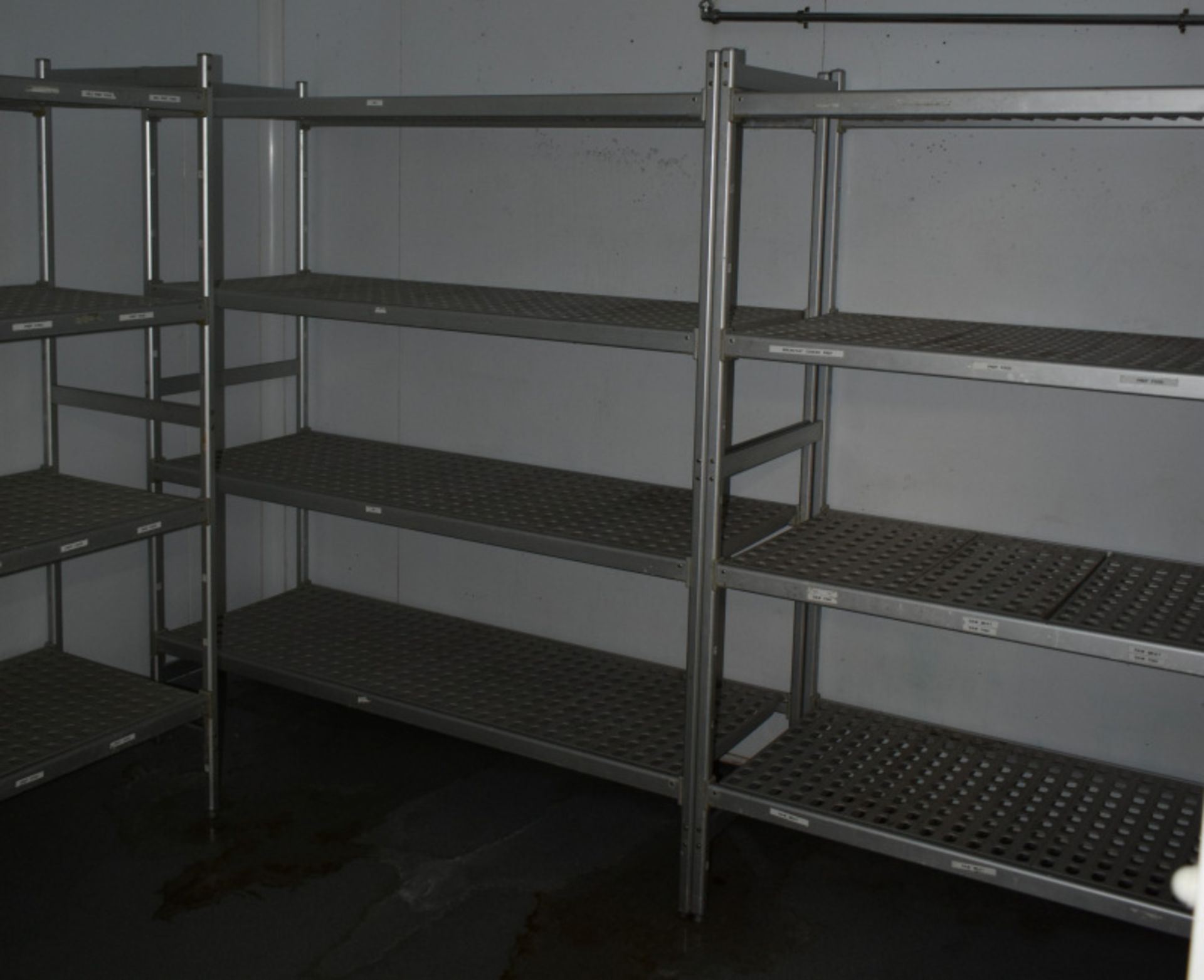 5 x Various sized 4 tier kitchen racking. 3 x Four tier kitchen racking L 1570mm x W 580mm - Image 3 of 4