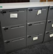 6 x personnel storage lockers, L 1000mm x W 480mmmm x H 1050mm, bring necessary tools to d