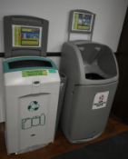 2 x Food waste and disposal bins
