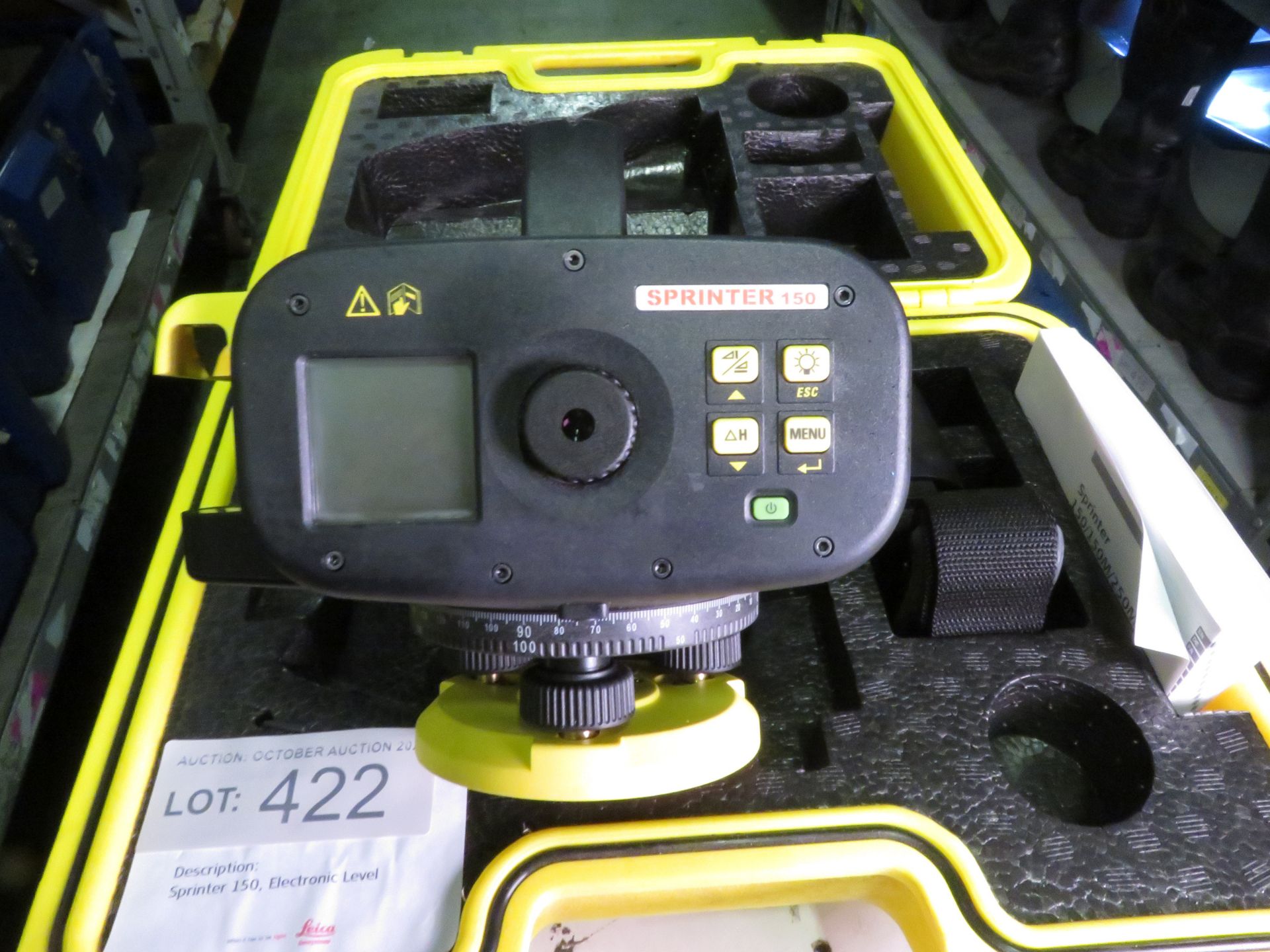 Leica Sprinter 150 Geosystems Electronic Level - Image 2 of 3