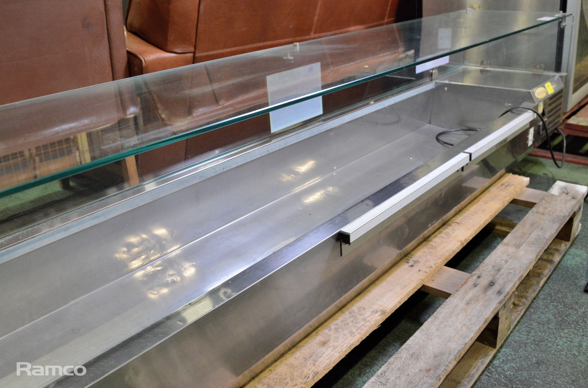 Tefcold Counter Top Chilled Display Unit L 2000mm x W 400mm x H 400mm - Image 4 of 4