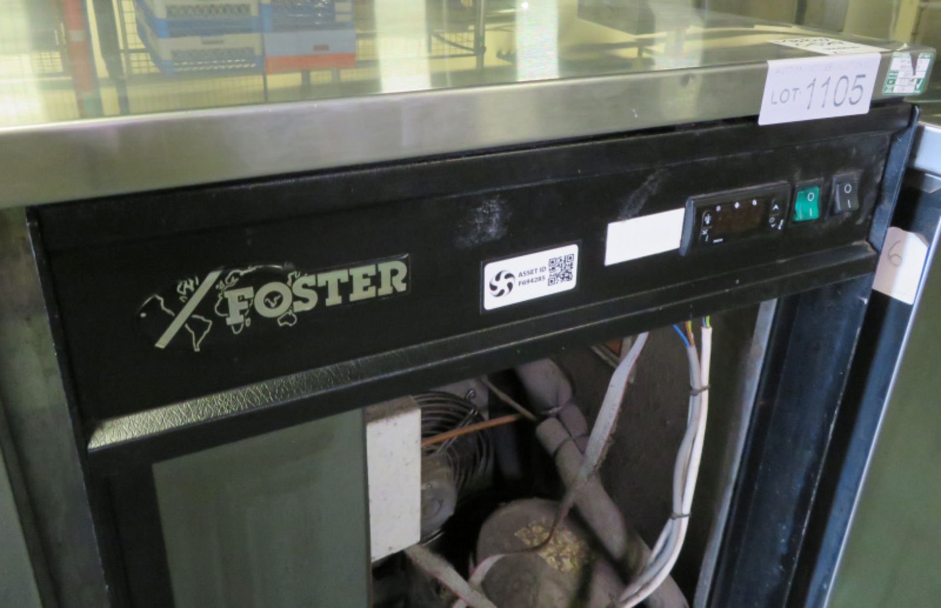 Foster BM3ECOMB 3-Door Refrigerator Unit L2100mm x D580mm x H920mm - (front panel not fitt - Image 2 of 6