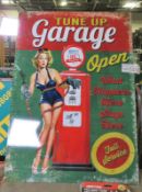 Tune Up Garage' Tin Sign