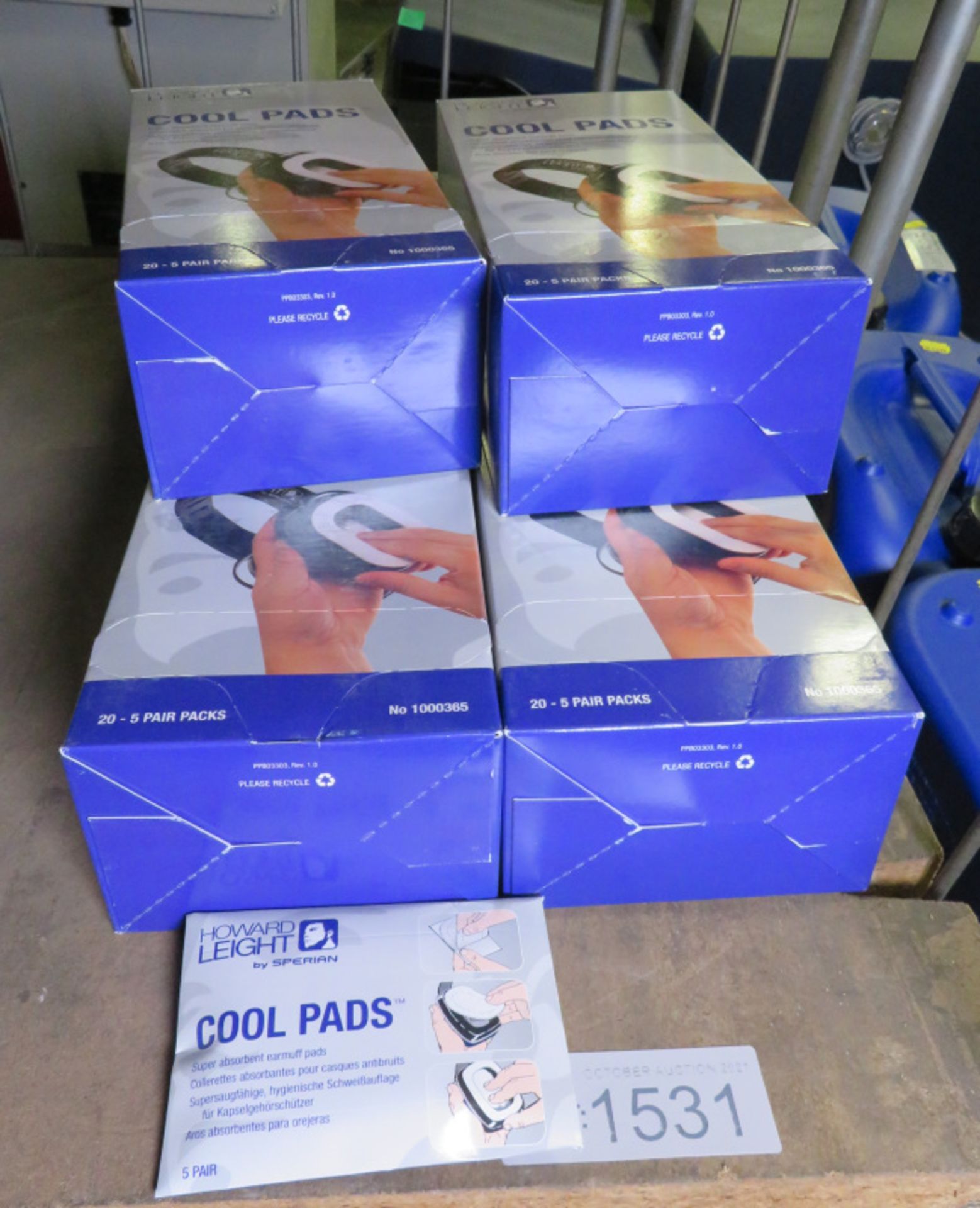 Howard Leight Coolpads - 6 boxes - 20 - 5 pair packs per box