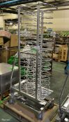 Rational Mobile plate rack for type 201