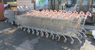 26x Shopping Trollies - L1130 x D600mm