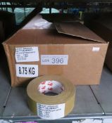 Scapa Cloth Adhesive Tape Buff Tan 15x 50M Roll Per Box - 2 boxes