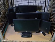 Various PC Monitors - HP, Dell