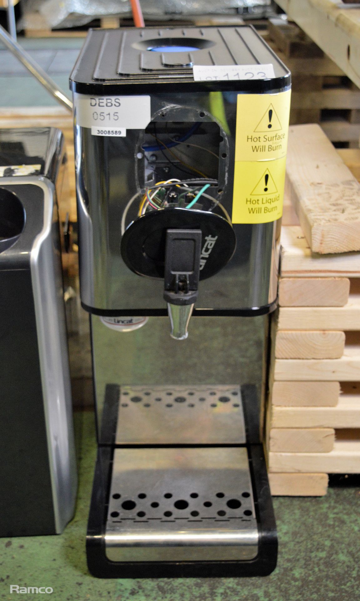 Lincat Automatic Water Boiler Dispenser Unit L 250mm x W 520mm x H 600mm (Front panel not