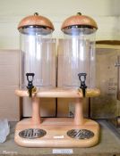 Ze-Pe Twin Juice Dispenser - Wooden