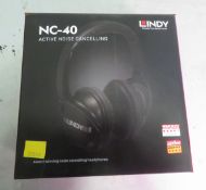 Lindy NC-40 Active Noise Cancelling Headphones
