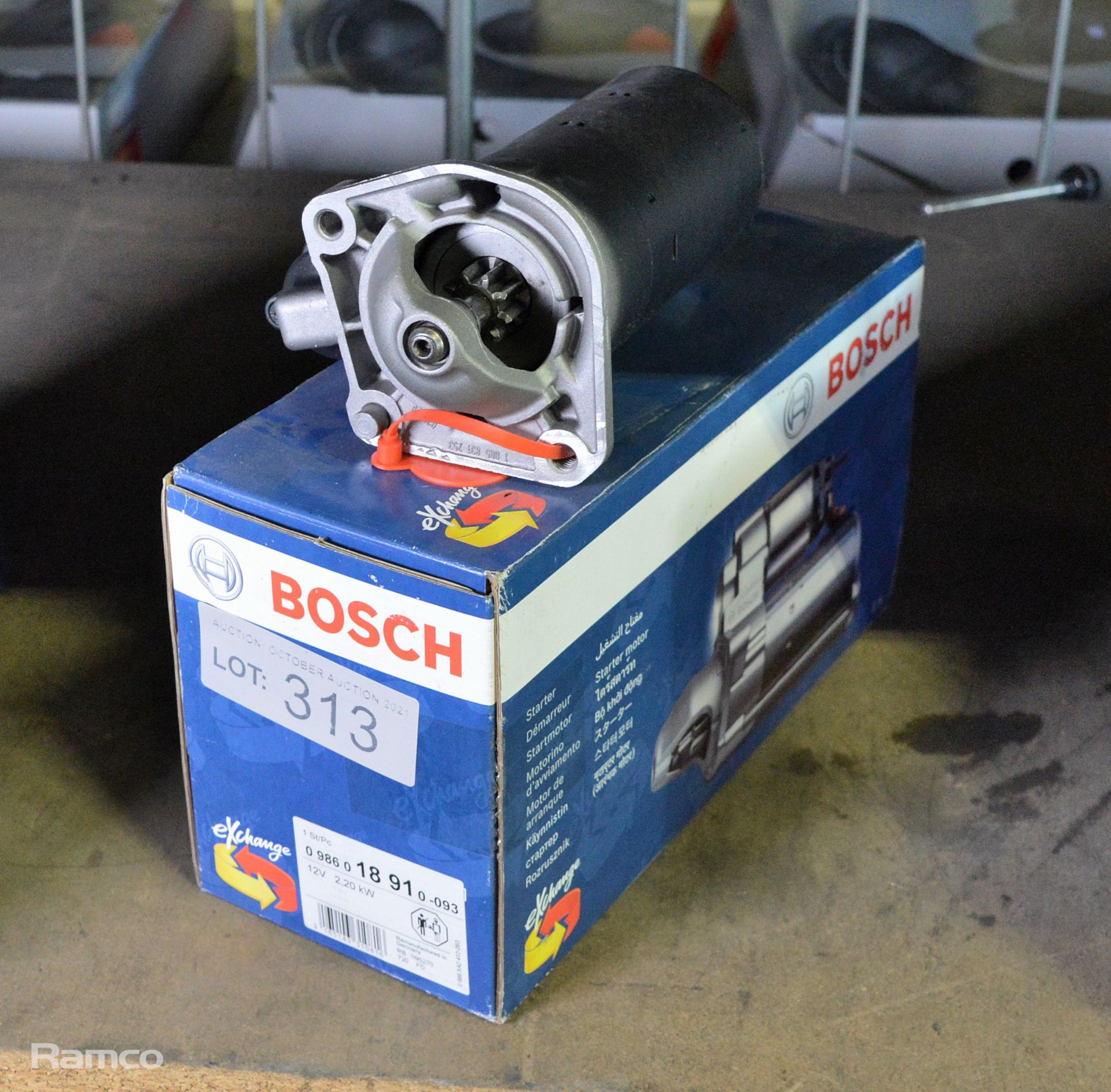 Bosch starter motor - 18 91 - 12V 2.20kW