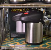 Stainless Steel Airpot - 2.5Litre