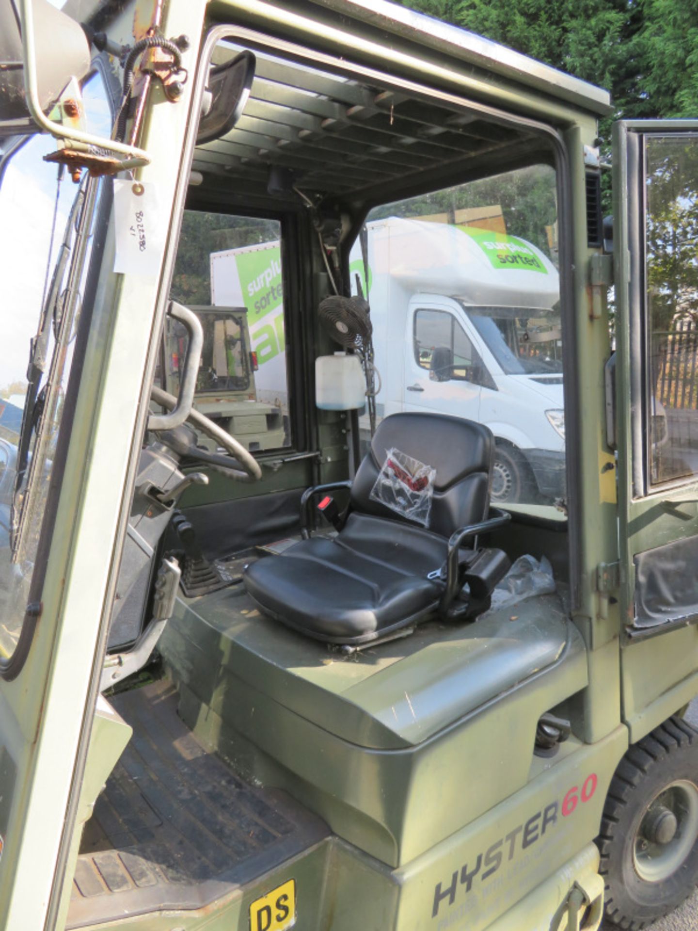 Hyster 60XM forklift - 445.30 hours run - Capacity 6000lbs at 24 inch LC - serial H1776209 - Image 16 of 16