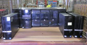 Various HP & Dell Desktop PCs