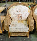 Wicker chair - cushions in need of repair