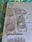 4x Silva handheld compasses