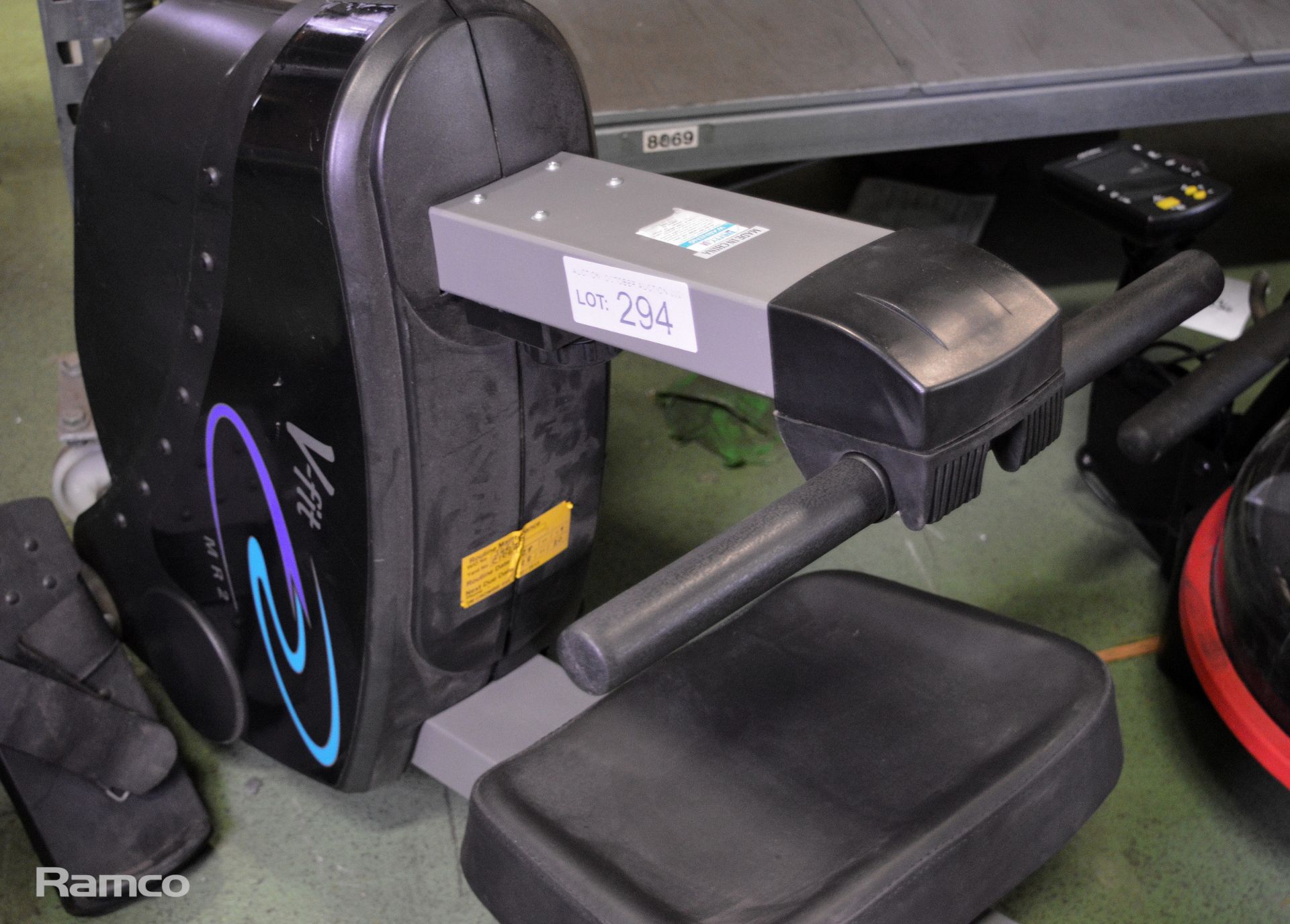 V-Fit Mercury MR2 Magnetic Rowing Machine - Image 2 of 5