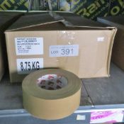 Scapa Cloth Adhesive Tape Buff Tan 15x 50M Roll Per Box - 2 boxes