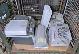 Office Equipment - 2x Brother FAX8360P Fax Machines, Brother MFC-8880DN Printer, Electric