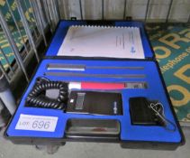 IPL Type VF588H Hand Held Anemometer In a Case