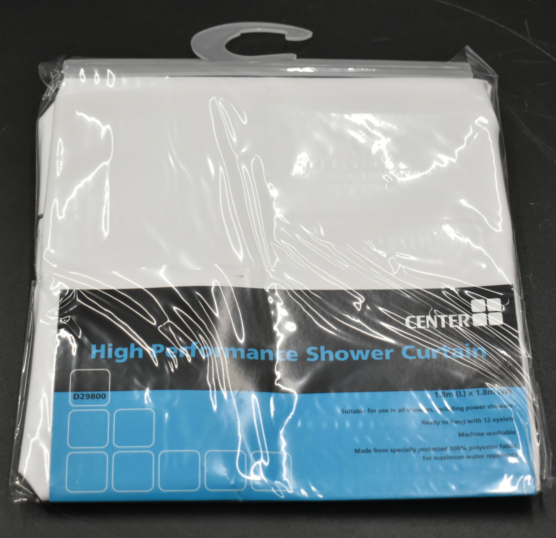 Centre high performance shower curtains - 20 per box - 6 boxes - Image 2 of 3