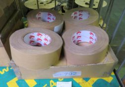 Scapa Cloth Adhesive Tape Buff Tan 8x 50M Roll Per Box