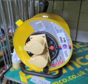 Jojo 110v Electric Extension Reel 25Mtr 16Amp