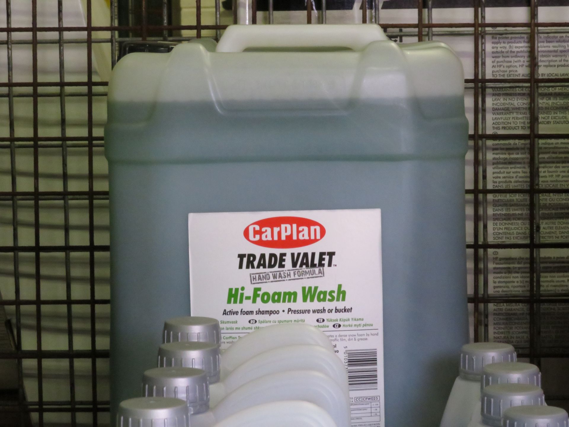 Carplan trade valet wheel cleaner, Mobil screenwash, Carplan trade valet hi-foam wash, Mob - Image 6 of 6