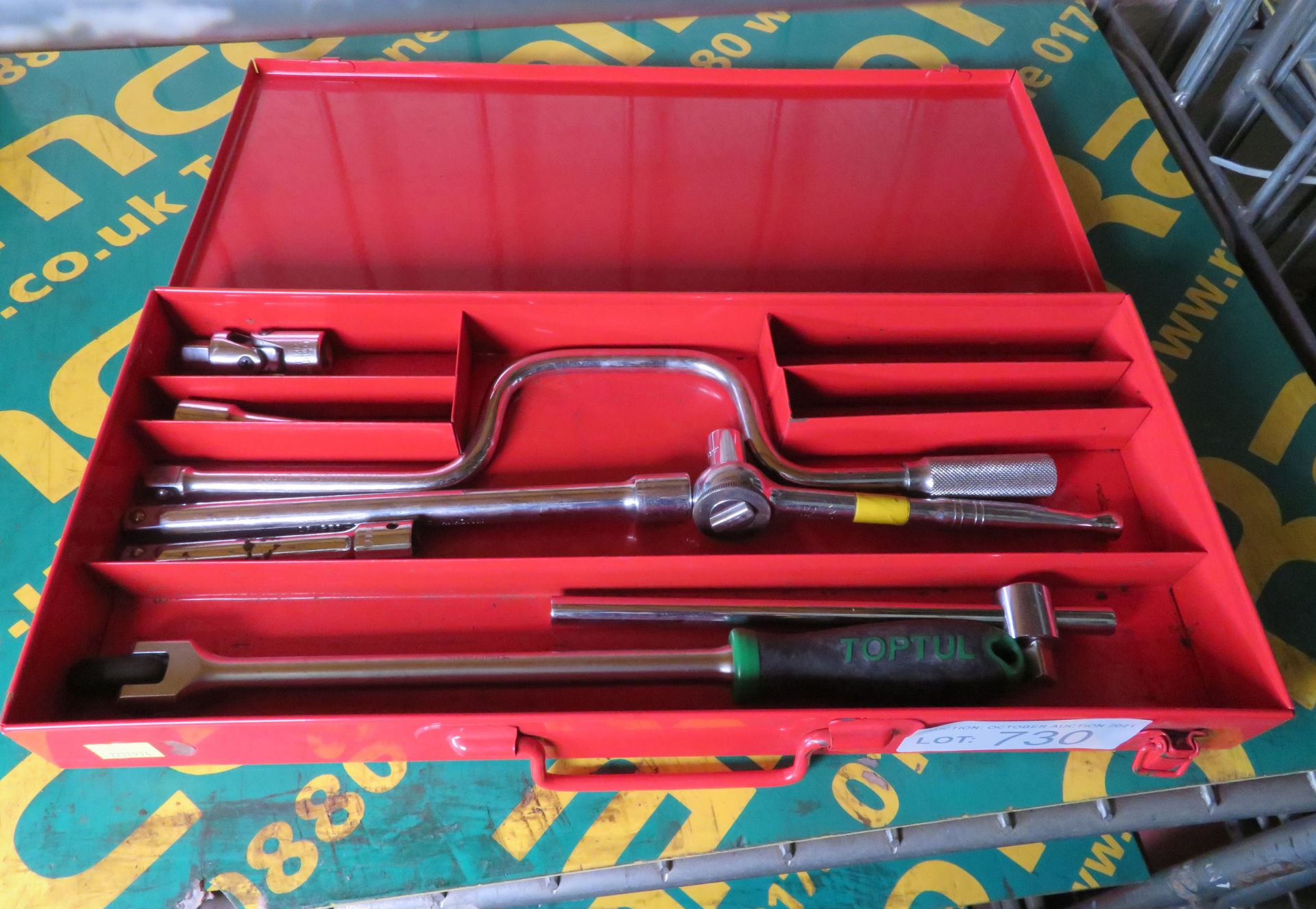 Socket Set in metal tool box - Image 2 of 3