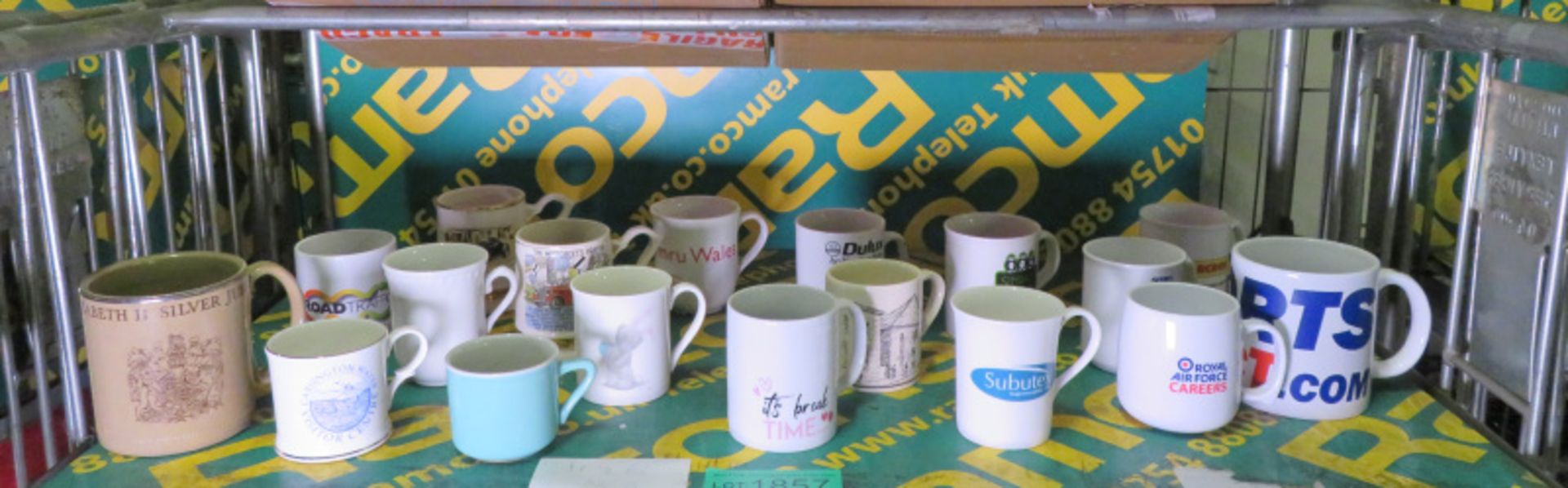 Selection of novelty mugs