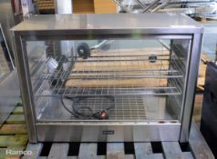 Lincat Glass Front Hot Food Cabinet 240v - L 720mm x W 340mm x H 520mm