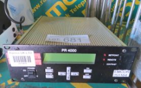 MKS PR4000-F2VIN Digital Pressure Readout Unit