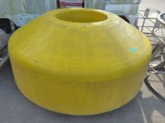 Large circular marine float assembly - 2000mm diameter