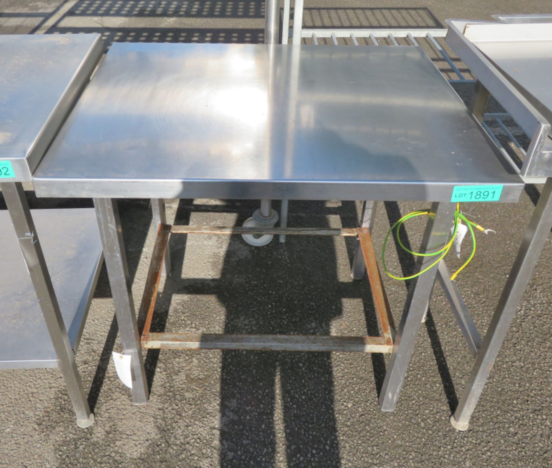 Stainless Steel Table - W910 x D760 x H850mm