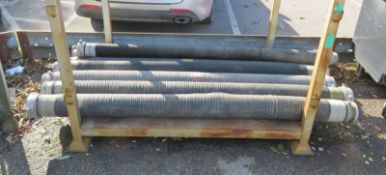 7x Drainage pipes