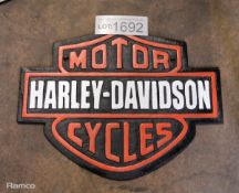 Harley-Davidson Cast sign