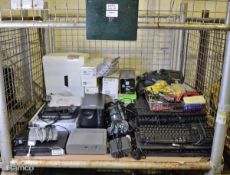 Various Office Equipment, Shredder, Telephones, scanner, ADSL Router, Printer ink, Compute