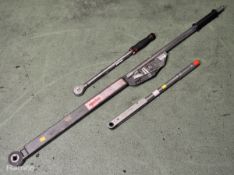 Norbar 5R Torque Wrench 300-1000Nm, Norbar 250 Torque Wrench 40-180 lbf .ft, Britool EVT20