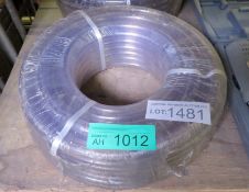 Clear PVC Tube Reel - 30m 12.5 x 3mm