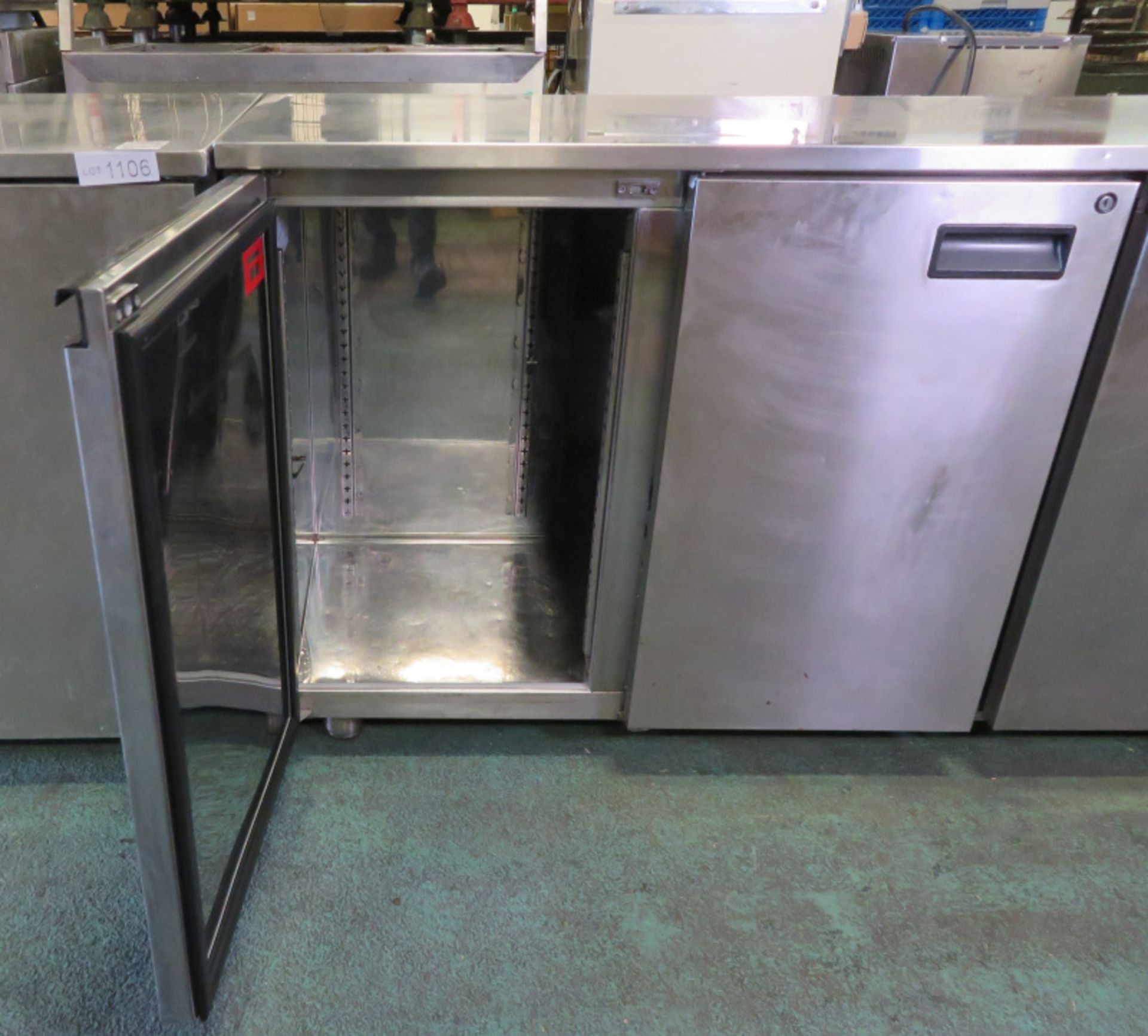 Foster BM3ECOMB 3-Door Refrigerator Unit L2100mm x D580mm x H920mm - (front panel not fitt - Image 5 of 6
