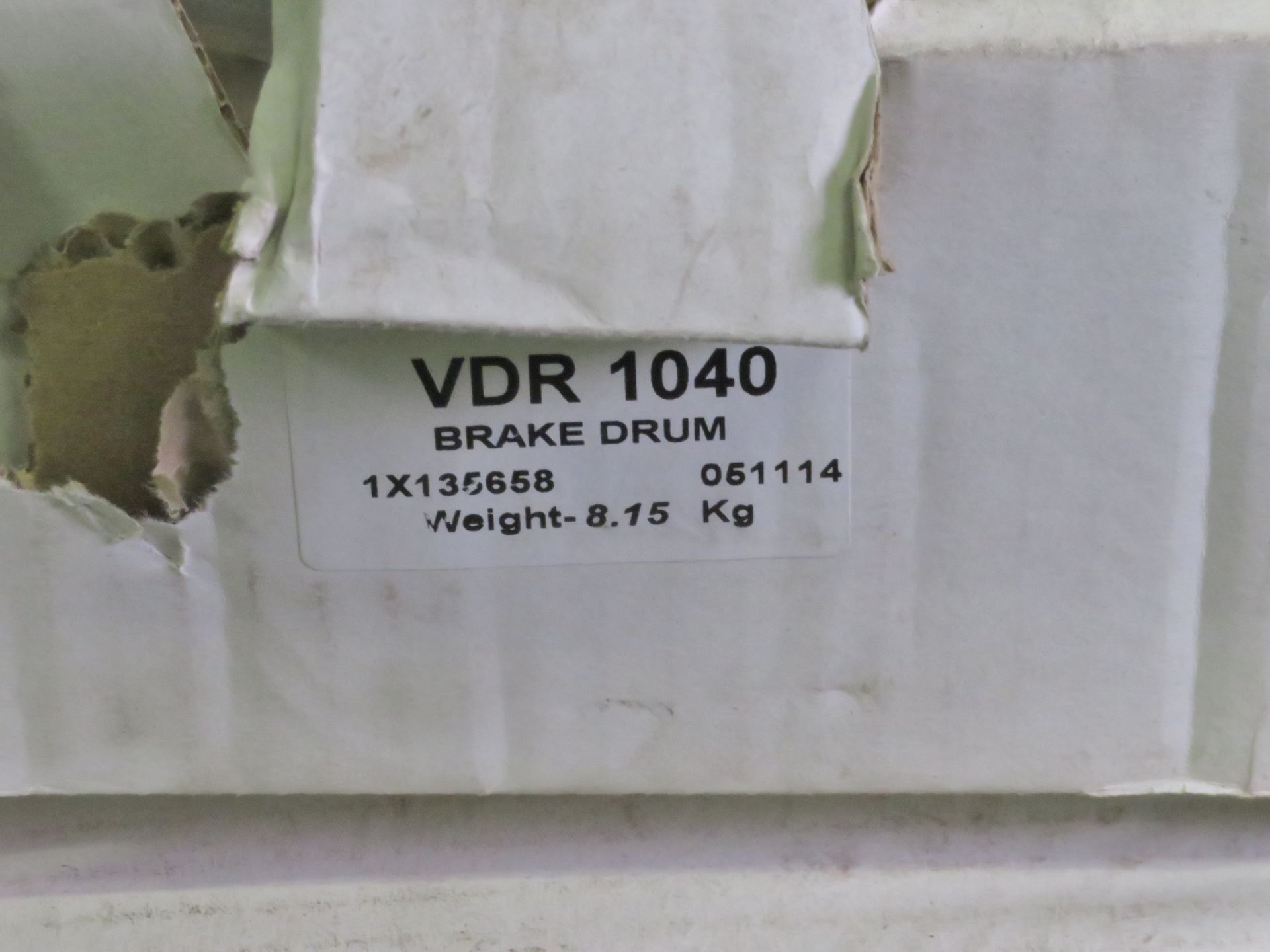 Vehicle parts - brake drums, brake discs - see picture for itinerary for model numbers and - Image 3 of 3