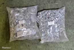 Washers & Hex Bolts - various sizes