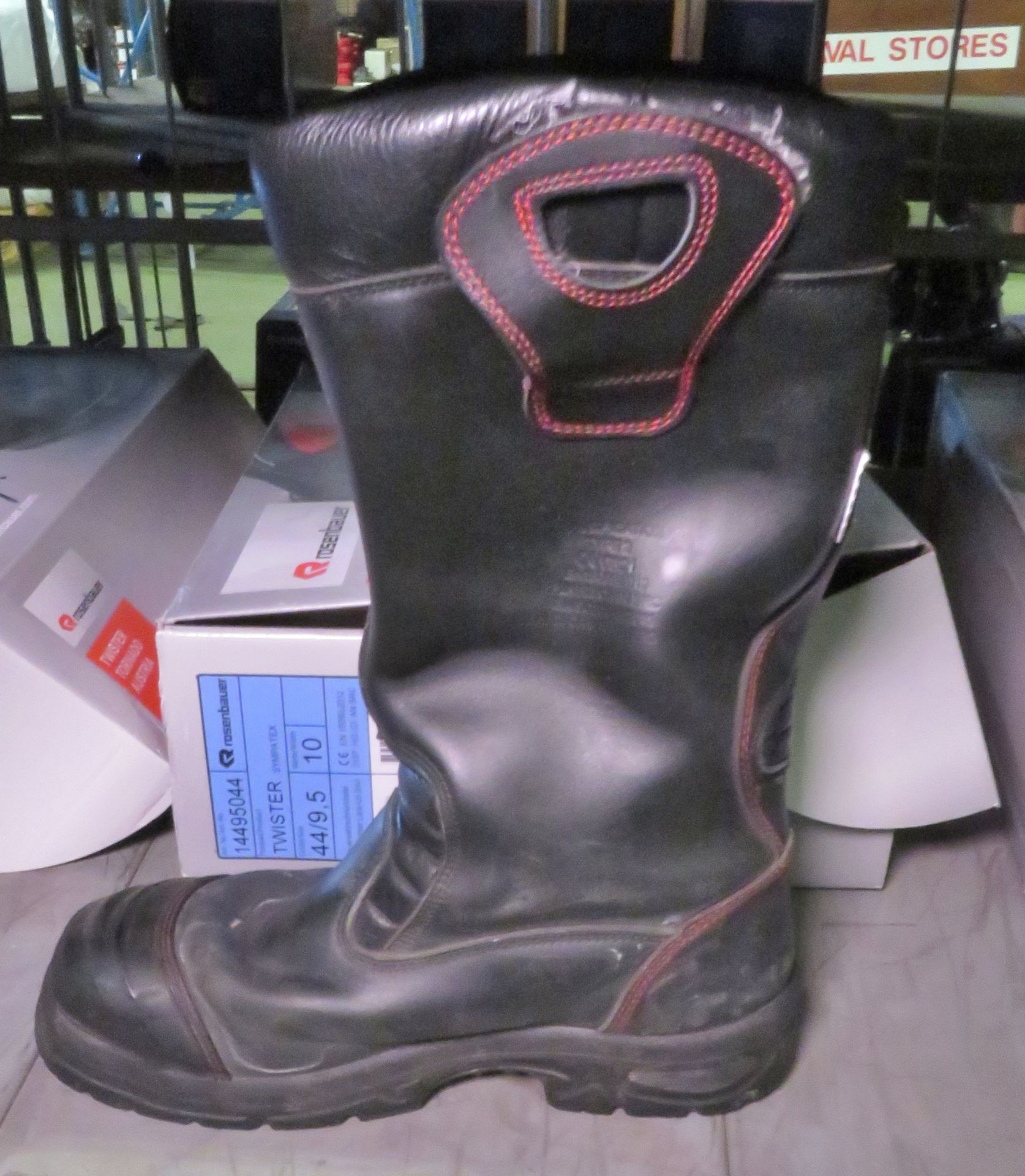 Crosstech YDS - used fire fighter boots - size 10