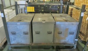 6x Stainless Steel Field Ovens