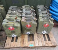 12x Ex-MOD Jerry Cans