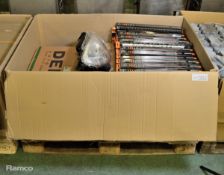 Vehicle spares - WIper blades. RH headlamp assemblies