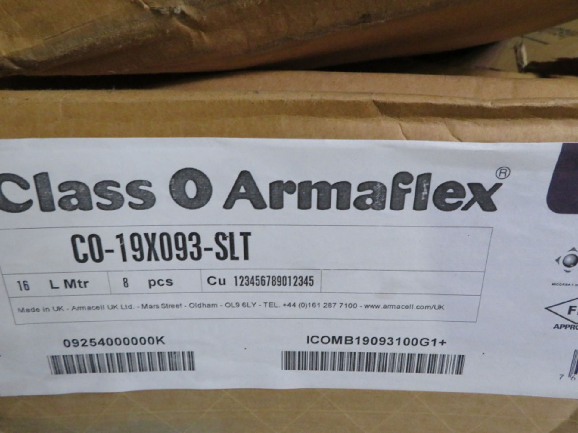 Armaflex Insulation Closed Cell Pre-Slit Pipe - 90mm x 19mm - 6 boxes - Image 2 of 2