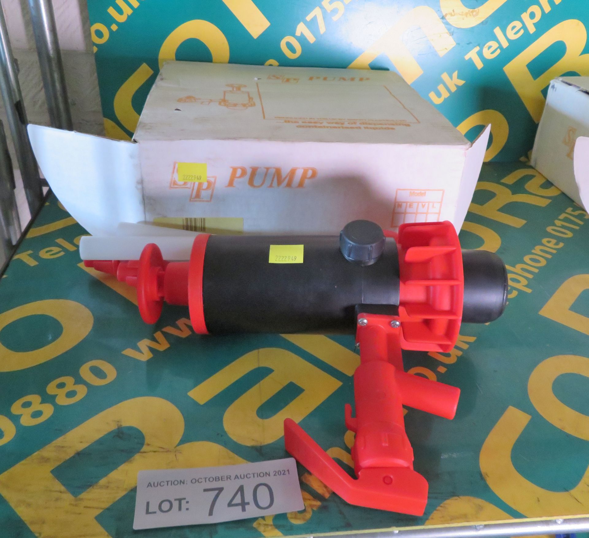 SP Plastic Hand Pump